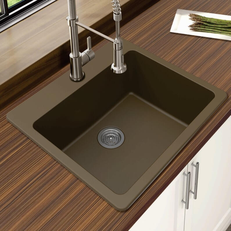 Soci Sinks - Athos Granite Composite Kitchen & Bar Sinks