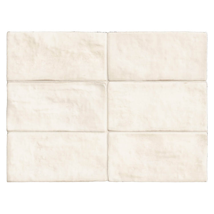 Matte White 4x8 Terracotta Ceramic Backsplash Tile