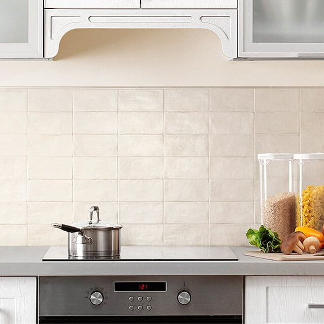 Matte White 4x8 Terracotta Ceramic Backsplash Tile